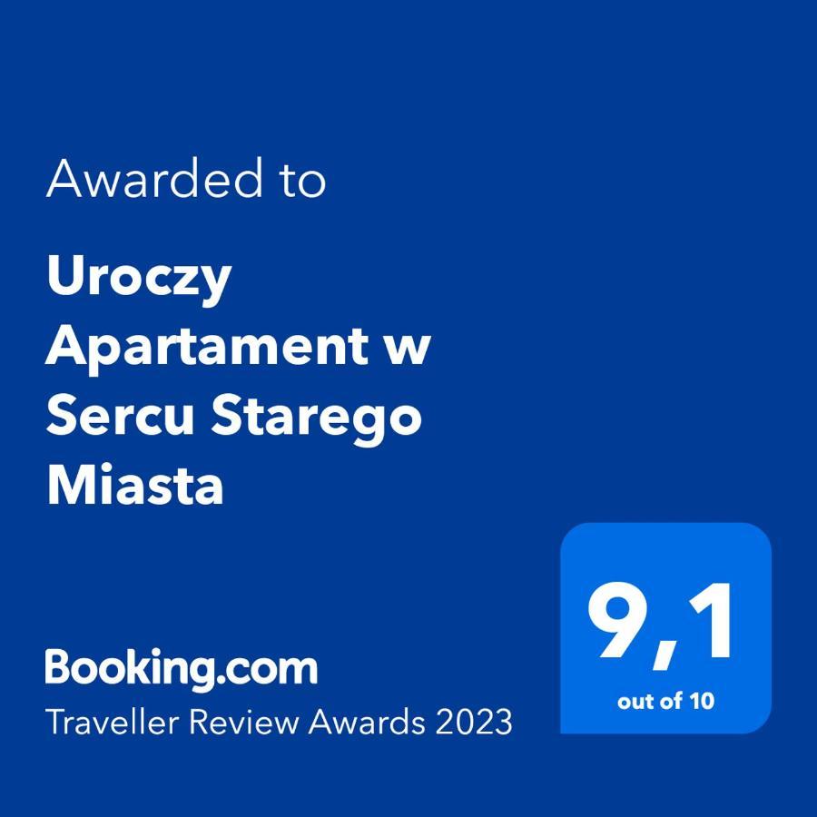 Uroczy Apartament W Sercu Starego Miasta Gdańsk Kültér fotó